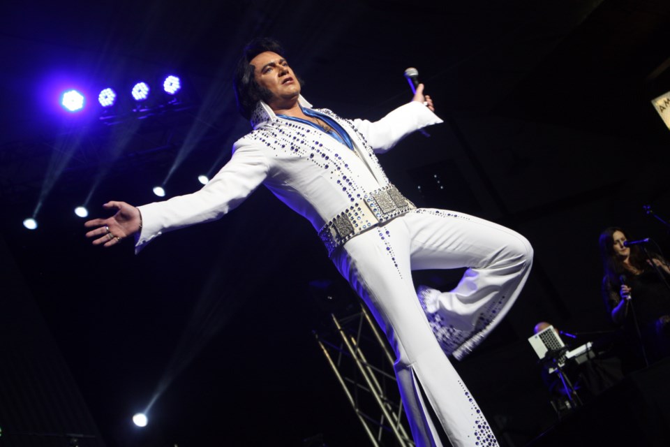 Tim E Hendry won this years professional-division tribute artist competition and will represent Collingwood at the Ultimate Elvis Tribute Artist Competition in Memphis. Erika Engel/CollingwoodToday