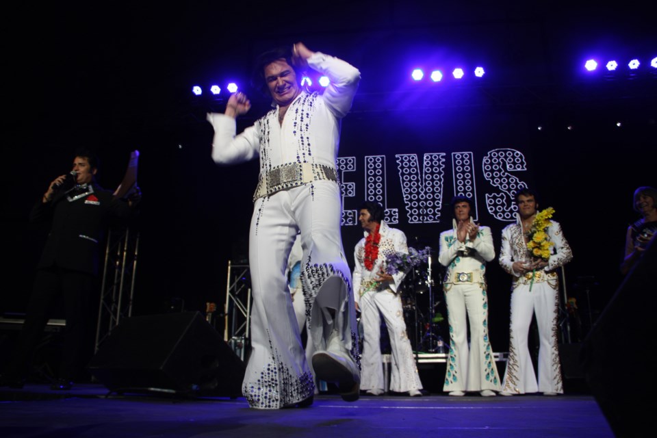 Elvis tribute artists are singing, gyrating and hoping for