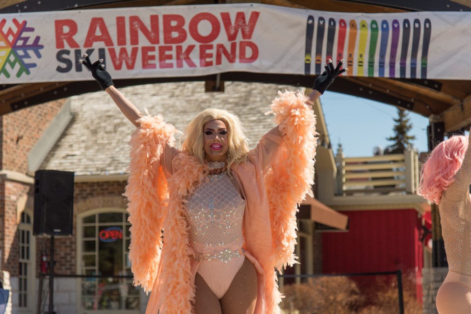 Toronto Queens return this year for the second-annual Rainbow Ski Weekend. Photo contributed by Blue Mountain Resort. 