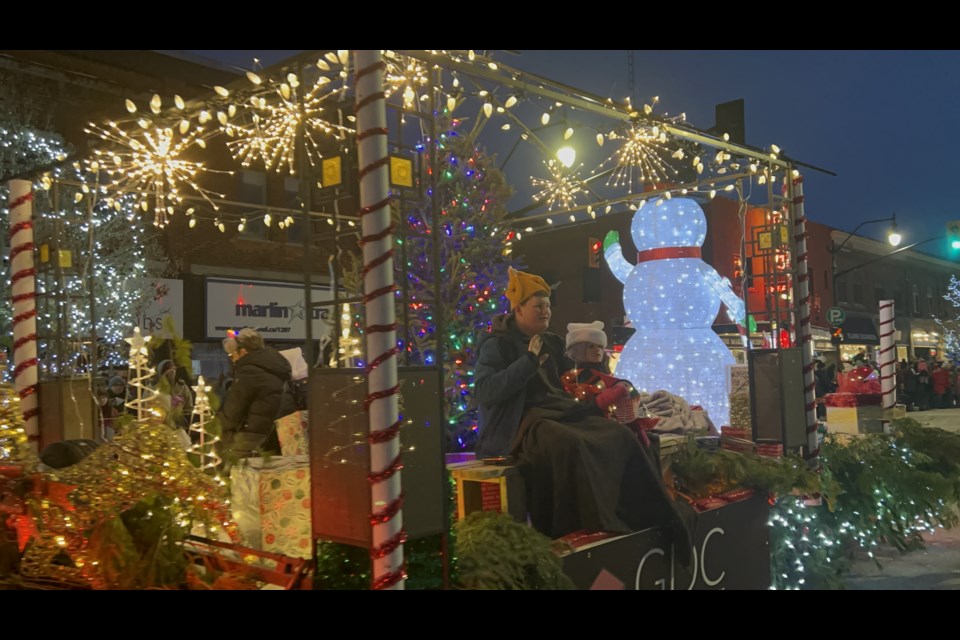 The Georgian Design Centre float won first place for the industrial commercial category of parade entries in the 2022 Collingwood Santa Clause Parade. 