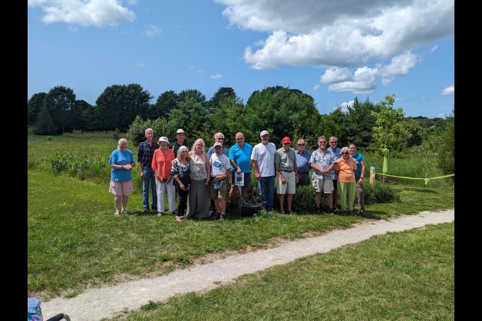 Inglis Falls Arboretum Alliance members are shown.