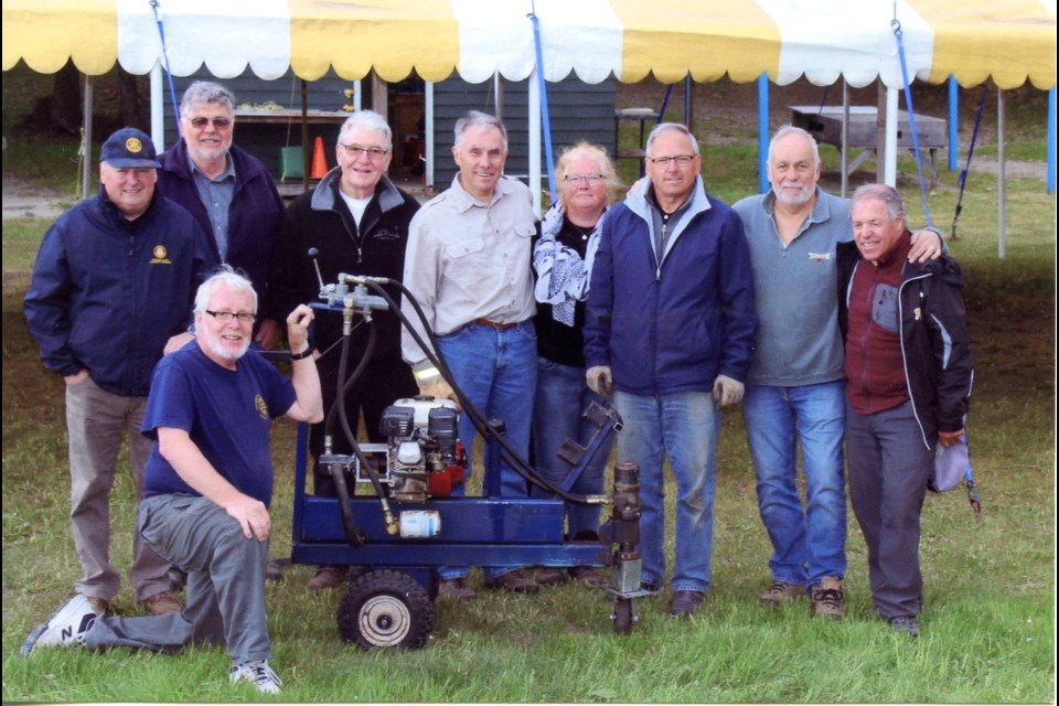 A few Thornbury Clarksburg Rotary Club members at a previously held event. The club is adapting its efforts to host a virtual gala this weekend. Note: This photo was taken before COVID-19. Contributed photo. 