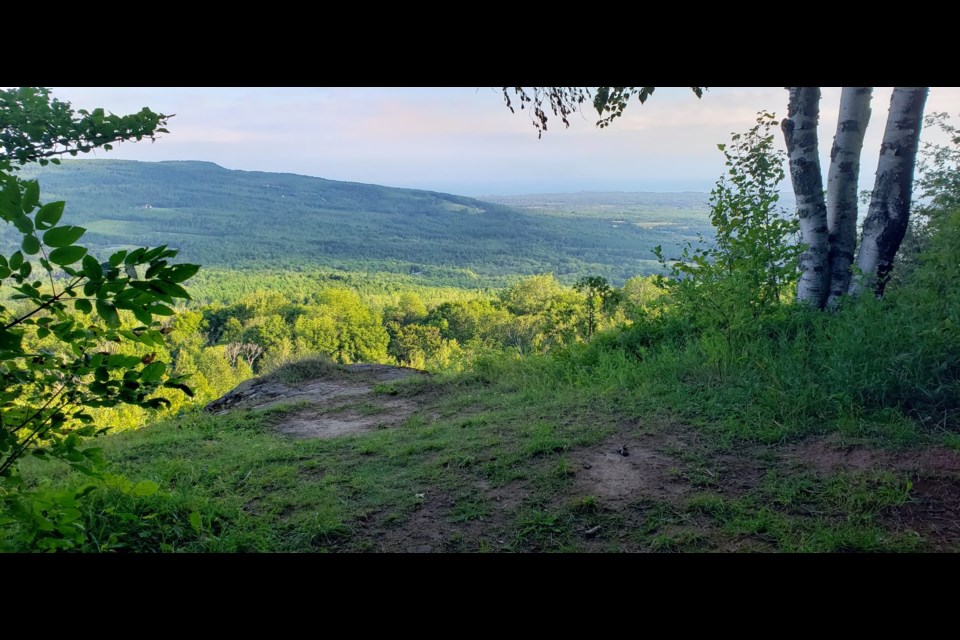 A view of the Petun land where the Tobacco Nation once lived (in the 1600s). 