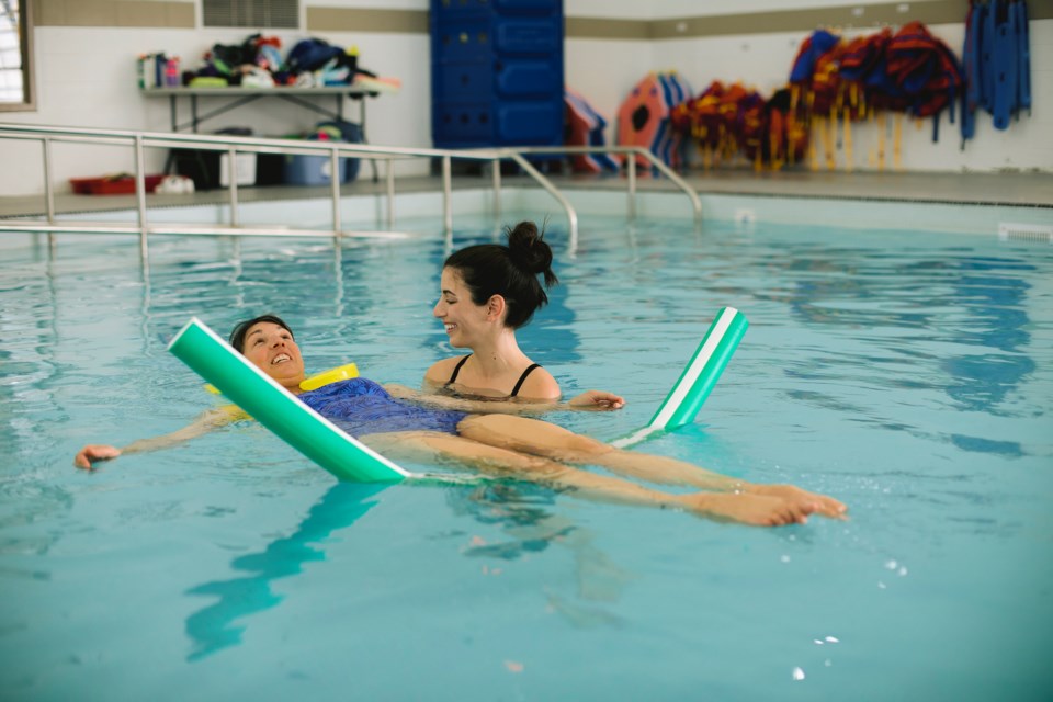 Victoria Galletta always finishes her sessions by incorporating floating and meditation. Contributed photo