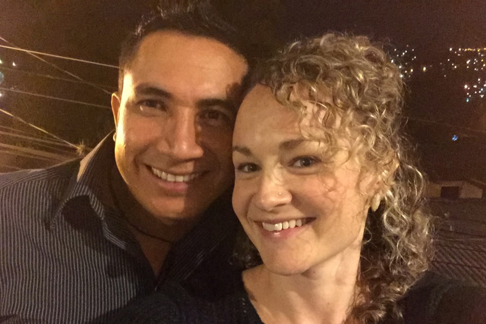 Edwin Espinal and Karen Spring have been together for years. Now she's fighting for his life as he is detained in an overcrowded Honduran jail as a political prisoner. Contributed photo. 