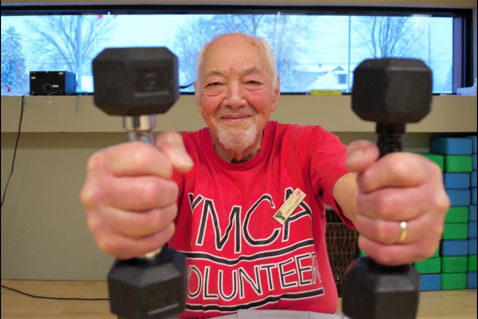 Harold Zukerman, 92, is an active volunteer with the Collingwood YMCA and Collingwood General and Marine Hospital. Jessica Owen/CollingwoodToday