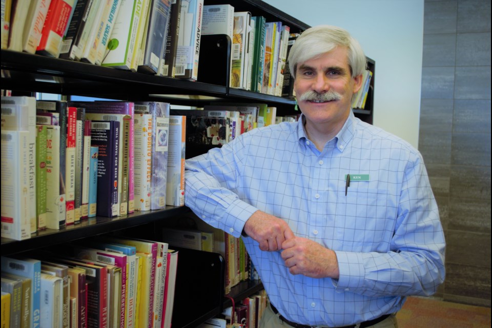 Ken Haigh, CEO of the Collingwood Public Library. Jessica Owen/CollingwoodToday