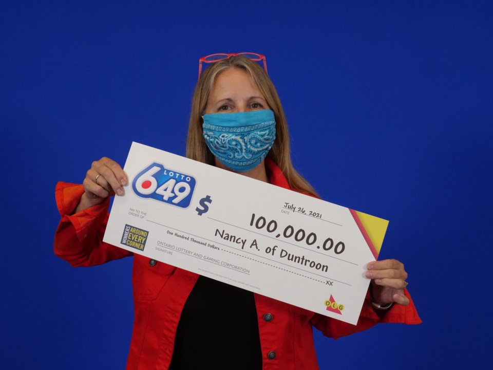 2021-07-30 - Lotto 649_December 23, 2020_$100,000_Nancy Anderson of Duntroon