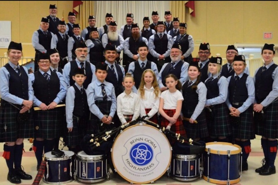 The Beinn Gorm Highlanders. Photo provided by Sheila Stewart