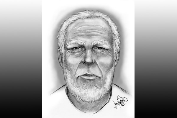 Suspect sketch provided by the Ontario Provincial Police