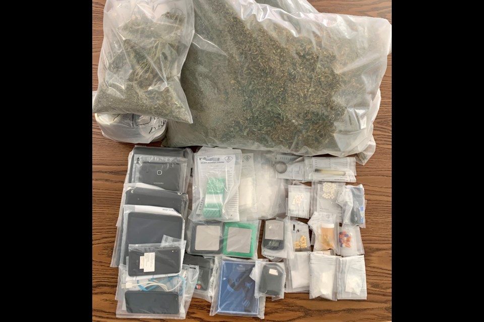These items were seized by police from a Meaford residence May 11.