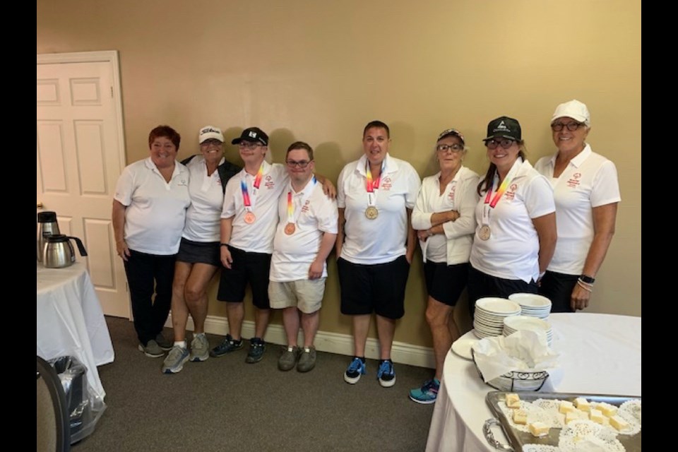 Members of the Collingwood Special Olympics golf team took part in a recent tournament in Owen Sound.
