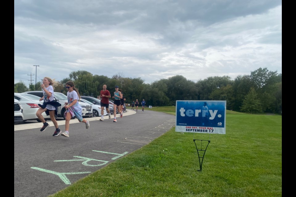 The Collingwood Terry Fox Run took place at Harbourview Park on Sept. 17. 