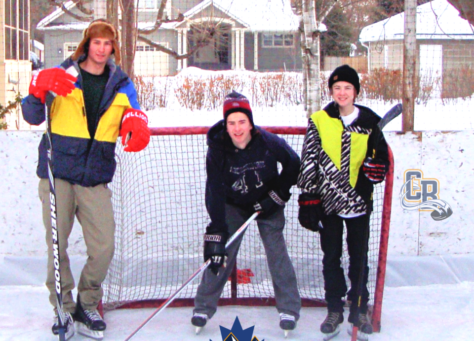 Blues Backyard Rink Contest Poster  -Updated