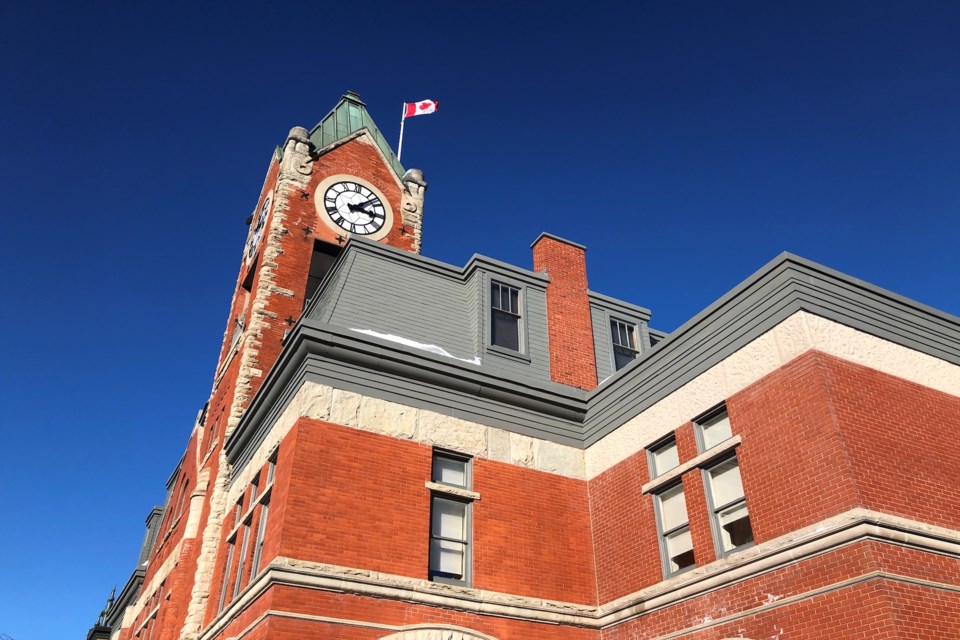 Originally a market and opera hall, this Romanesque, three-storey, red-brick building is now home to Collingwood's municipal offices. 