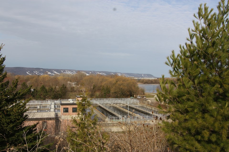 Collingwood Wastewater Treatment Plant (file photo). 