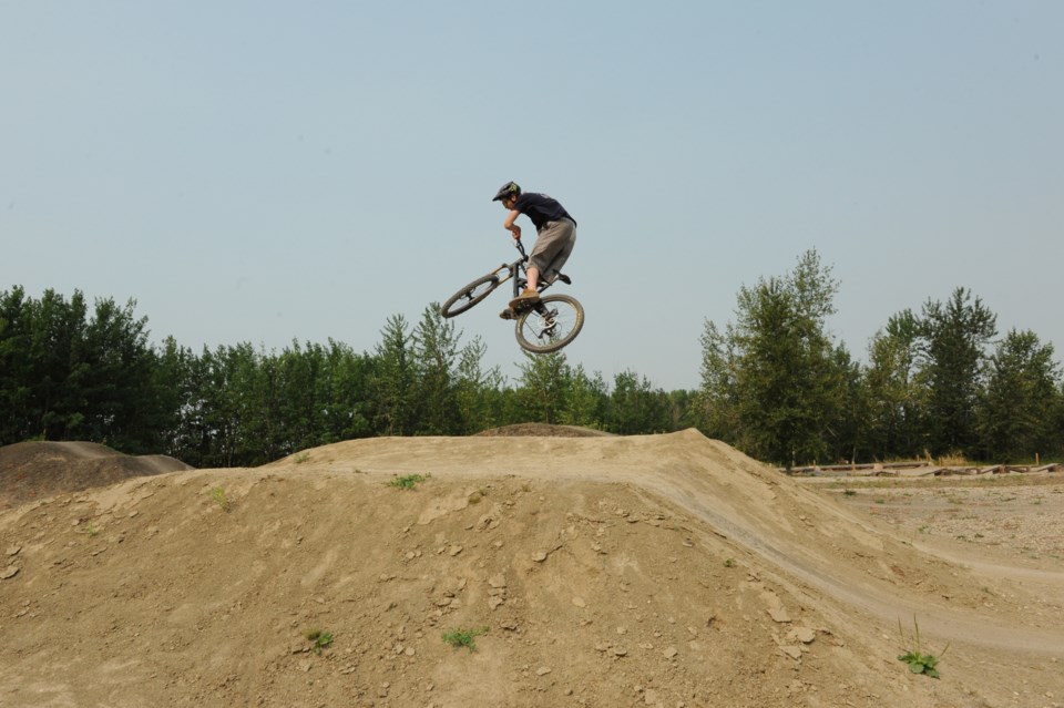 Grande Prairie AB Nitehawk bike skills dirt jump 2 JDerksen