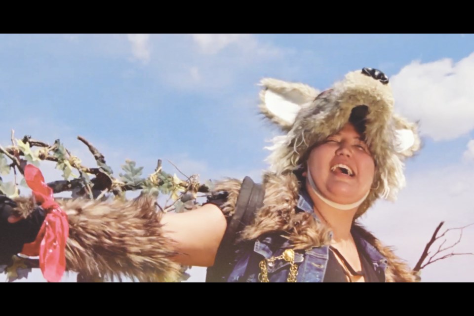 Q'sapi Times produced by Damien Eagle Bear.