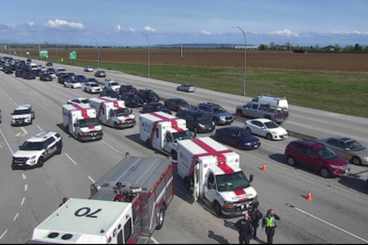 Delta Police seek witnesses of serious Highway 17 accident Delta Optimist