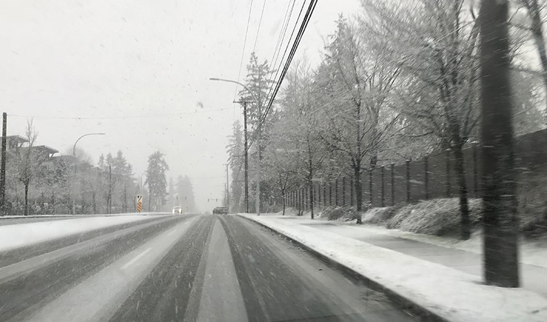 Scott Road snow 1