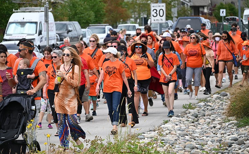 Tsawwassen First Nation members welcome the community to join them in a memorial march on Thursday morning to honour Residential School victims across the country.