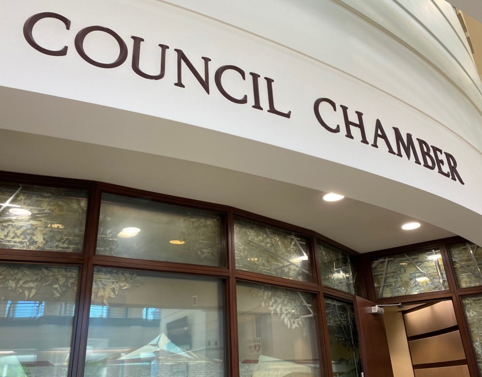 city of delta, bc city hall council chamber