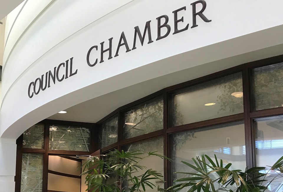 delta bc city council chamber