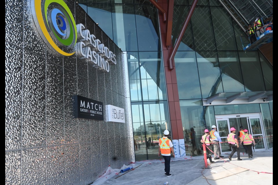 Gateway Casino and Entertainment Limited provided a special guided tour of their 160,000 square feet property in Ladner on Tuesday afternoon that is scheduled to open next month.