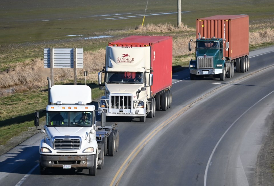 Deltaport trucks