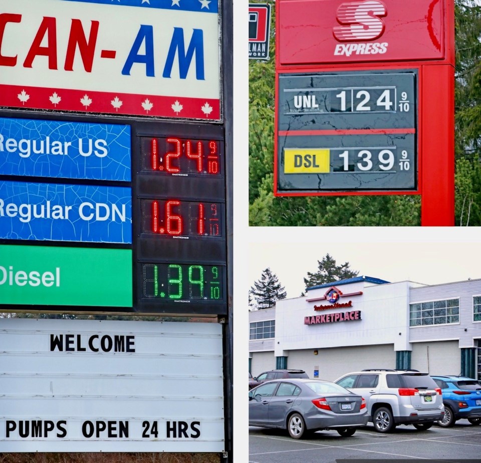 Point Roberts gas prices