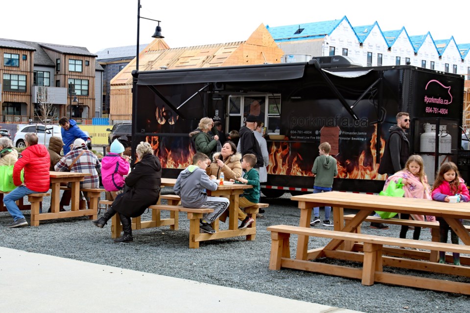 Porkmafia Food Truck was on hand serving up their amazing barbecue at the inaugural South Delta Home Show on Saturday, March 11 at the Southlands' Red Barn. Show organizer Jack Yingling reports that 1,400-plus attended the show.
