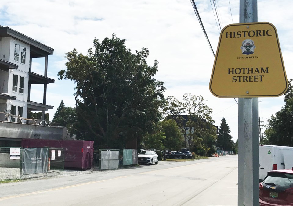51 Street in Ladner formerly Hotham Street