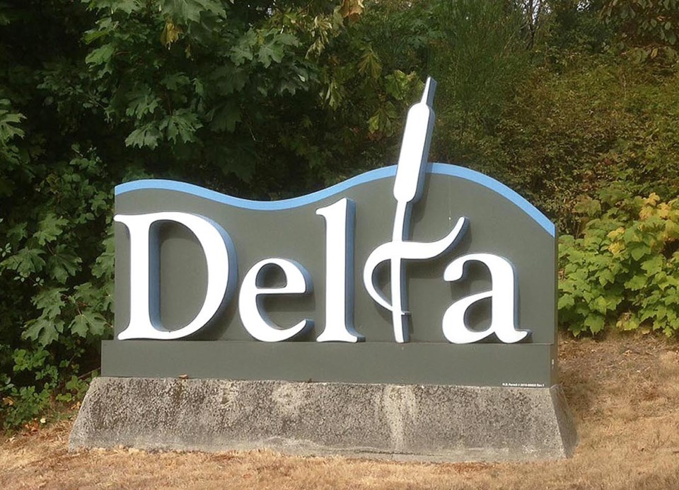 city of delta signage