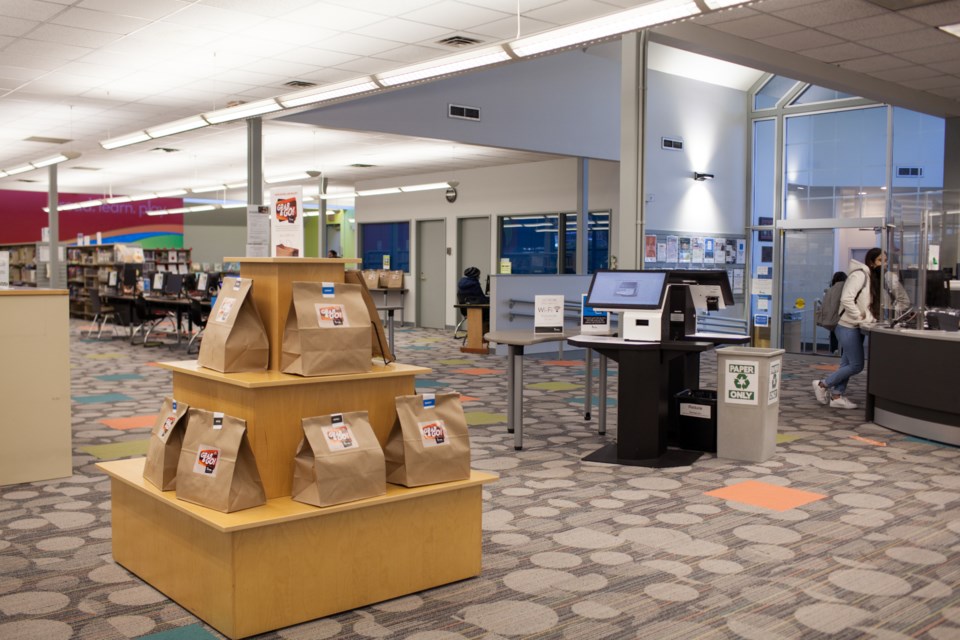 George Mackie Library inside photo