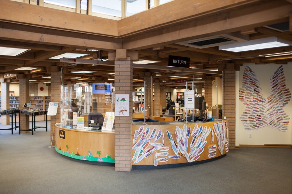 Ladner Pioneer Library Interior - 2021