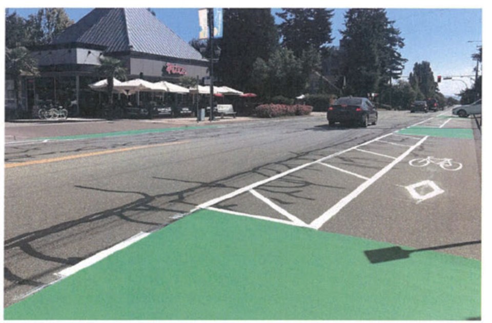 tsawwassen cycling lanes