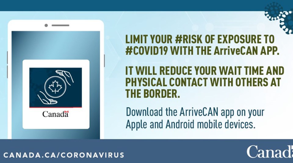 ArriveCan app