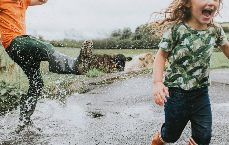 Kids playing