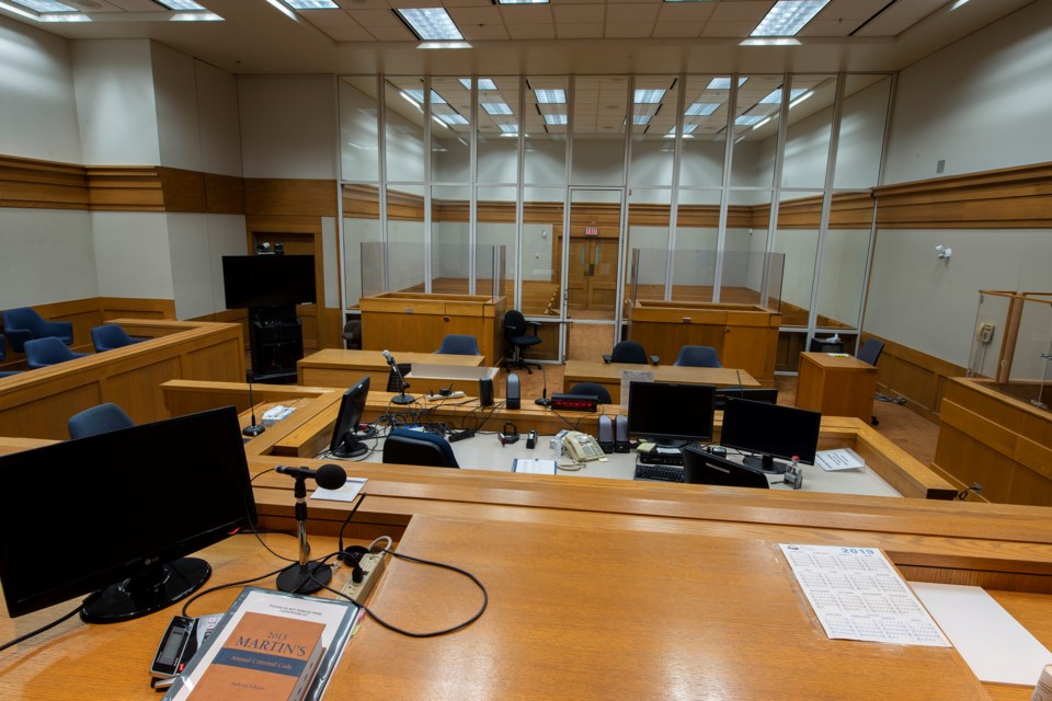 Surrey provincial court room