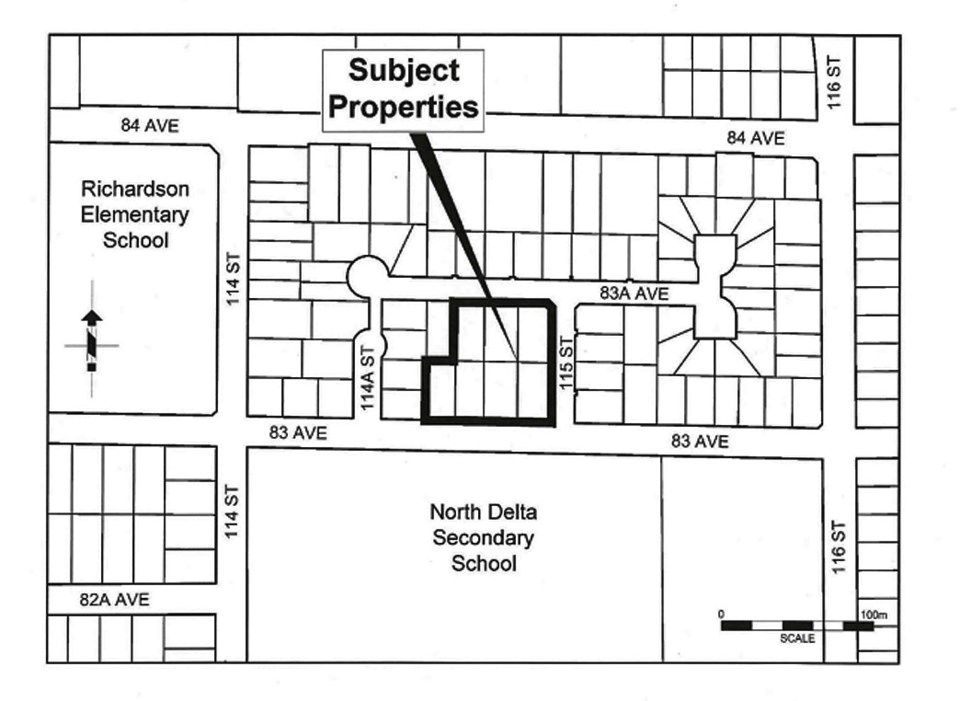 north delta 115 street townhouse proposal