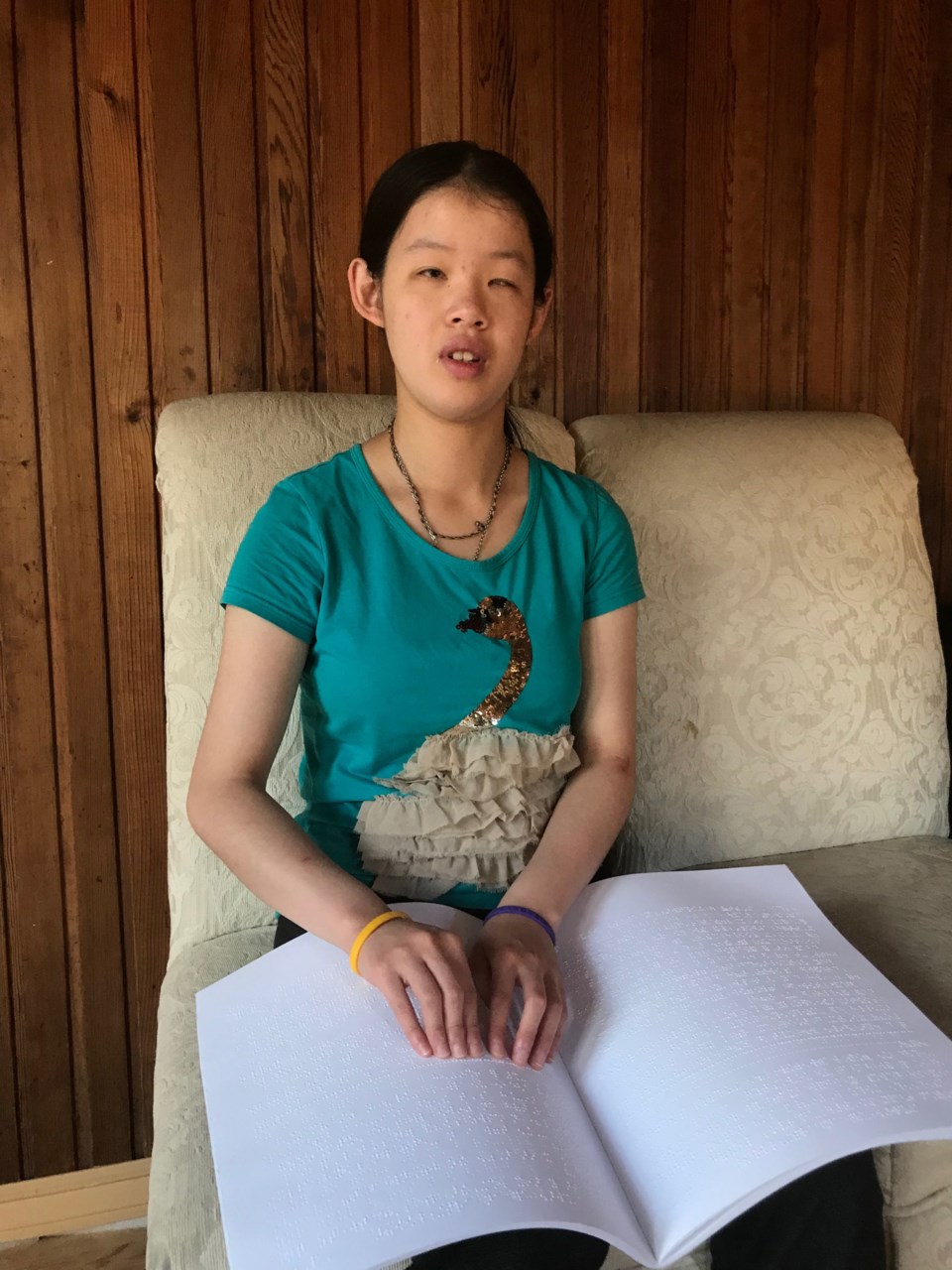 Ella Yu braille competition
