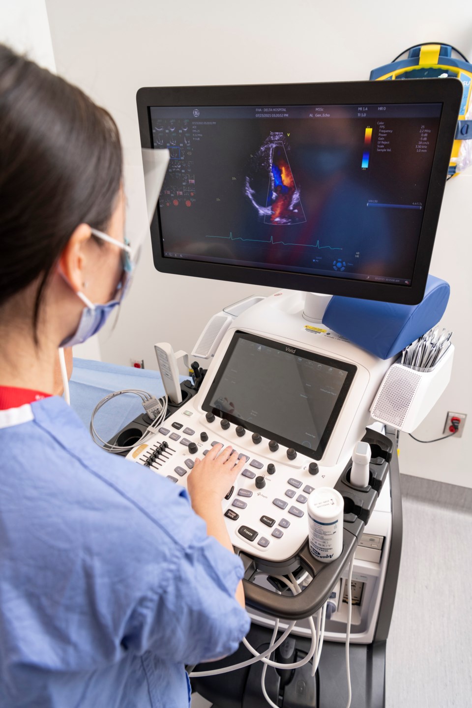 Delta Hospital echo ultrasound