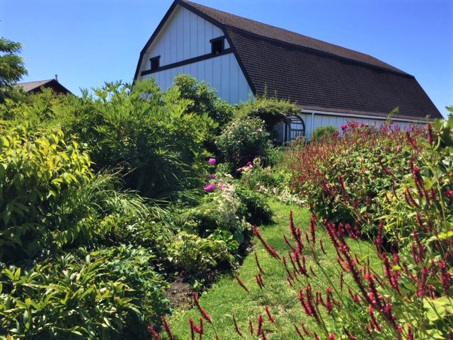Earthwise barn and garden
