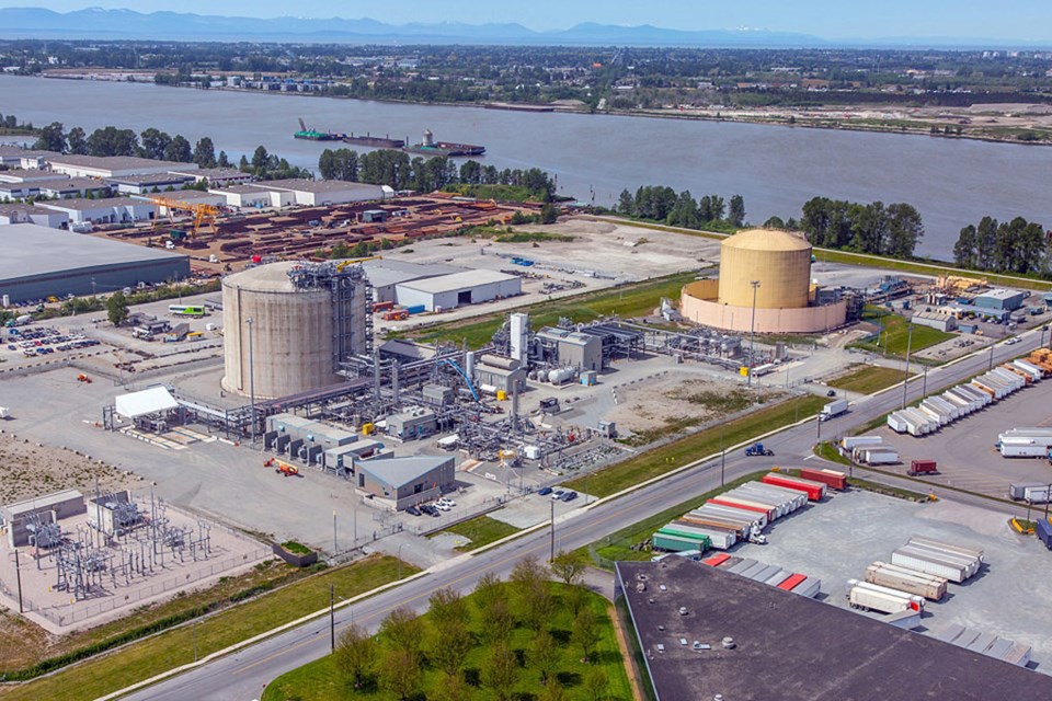 fortisbc phase 2 expansion at tilbury in delta, bc