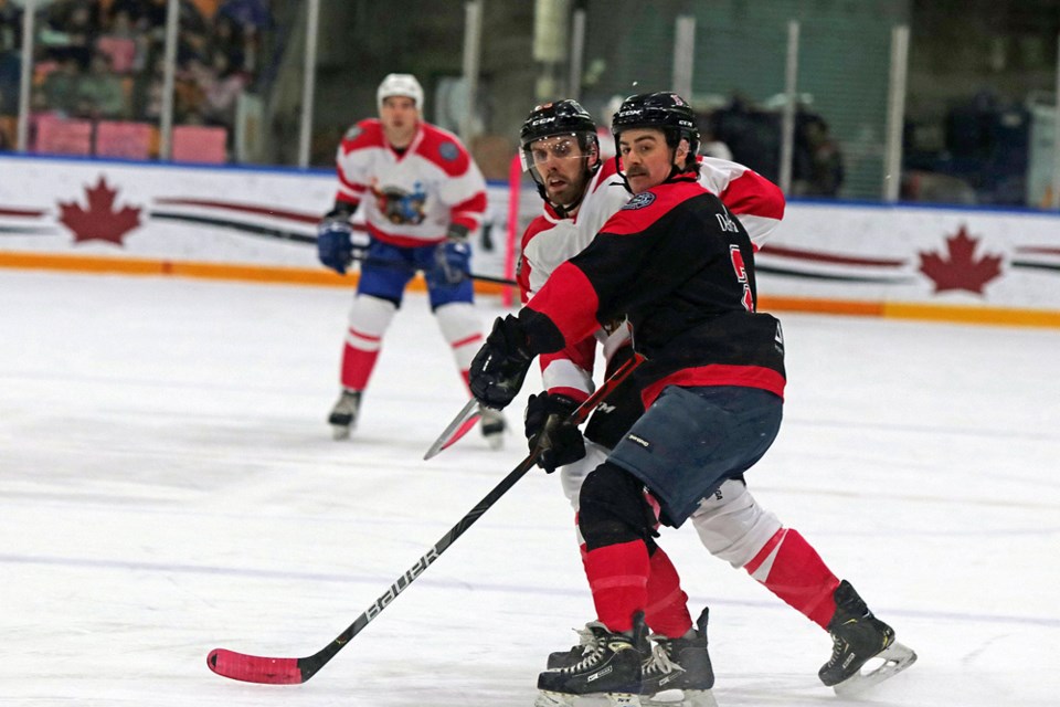 More than 1,700 elementary students from Delta packed into Sungod Arena on Wednesday morning for the annual Battle of the Badges hockey game between the Delta Police and Delta Fire Department. The game was in support of Pink Shirt Day.