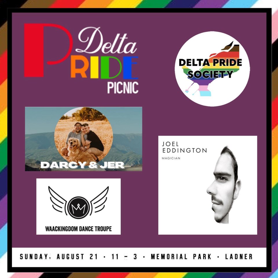 Delta Pride Society picnic poster