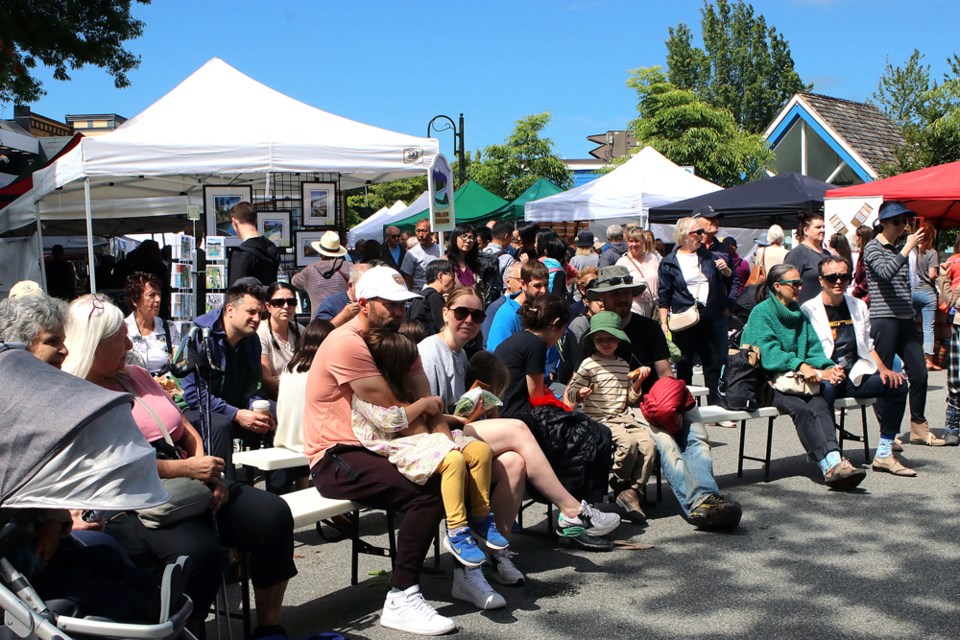 The Ladner Village Market opened its 27th season on Sunday, June 11 for the first of seven openings from now until September.
