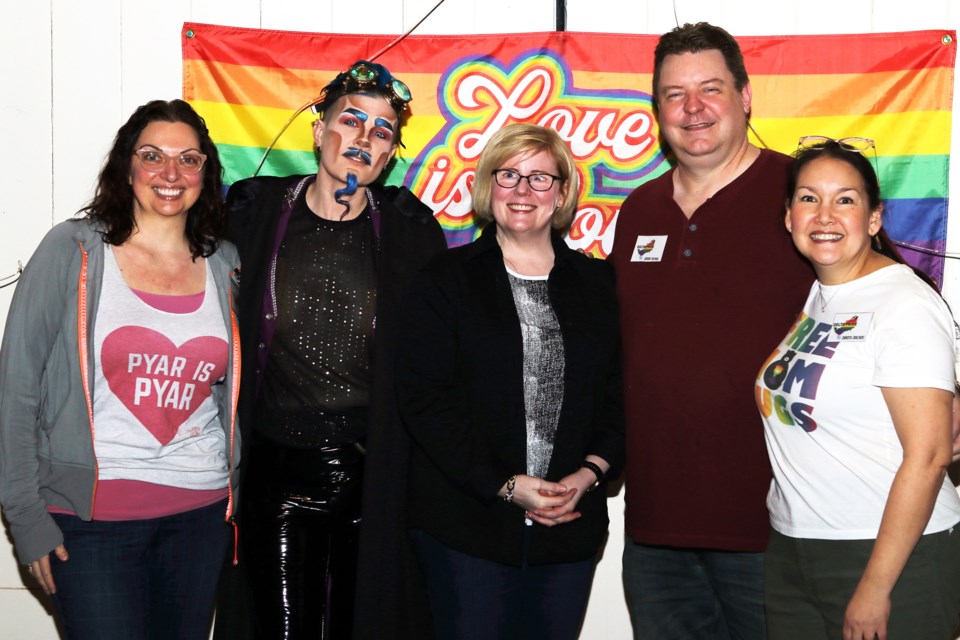 The Delta Pride Society presented its inaugural Pride Carnival on Saturday, Feb. 25 at Harris Barn in Ladner.