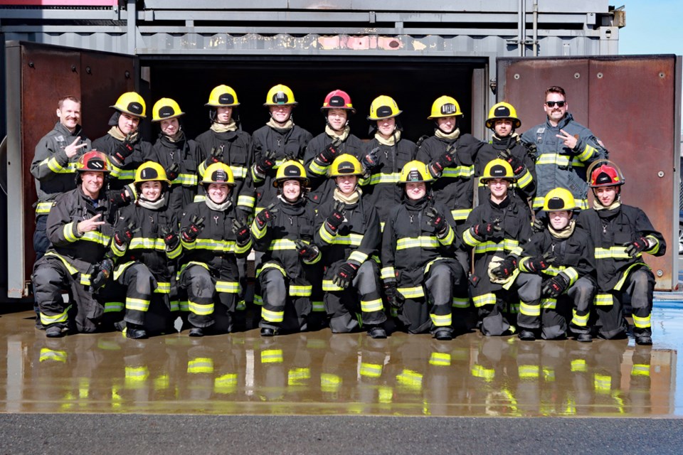 The second annual Delta Fire Department Youth Academy was held last week at Boundary Bay Fire Hall No. 4.