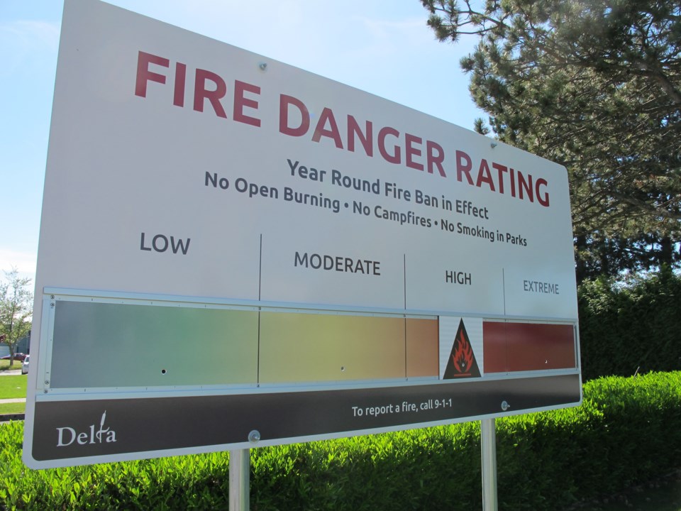 Delta fire rating high